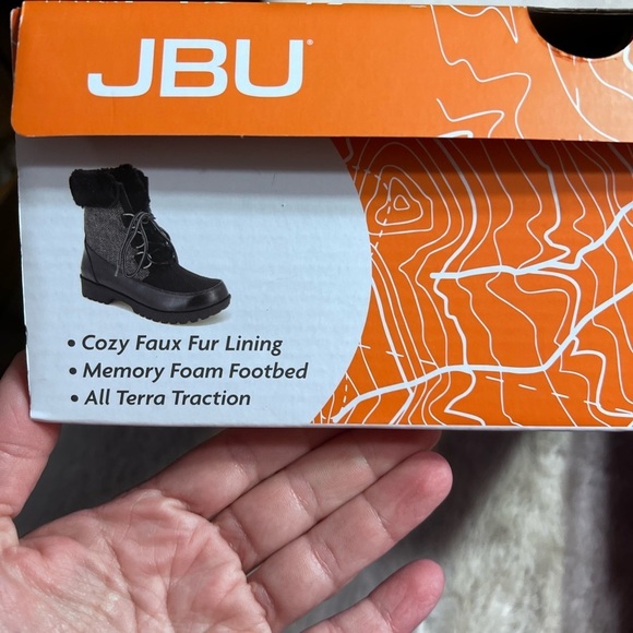 JBU Southgate herringbone boots womens size 9 - Picture 3 of 8
